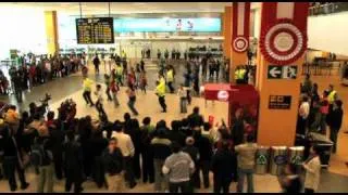 Flashmob at Jorge Chávez International Airport, Lima - Perú