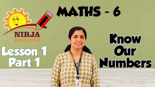 maths class 6 chapter 1 - maths class 6th chapter 1- knowing our numbers | part 1