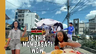 EXPLORING MOMBASA KENYA 🇰🇪 FOR THE FIRST TIME | TRYING STREET FOOD AND THE OLD TOWN