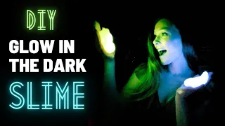MAKE GLOW SLIME | Glow in the Dark Slime Kit