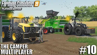 Seeding Alfalfa & Spreading Manure| Farming with @TheCamPeRYT  | Farming Simulator 19 | #10