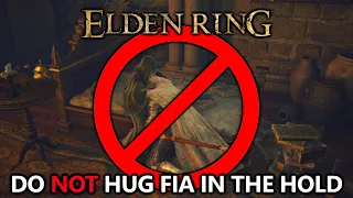 Elden Ring - DO NOT Hug Fia in the Roundtable Hold (unless you need to for Baldachin's Blessing)