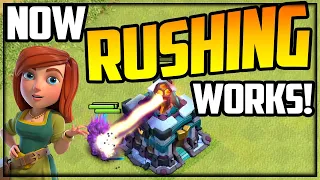 Why RUSHING is RIGHT! Clash of Clans Gold Pass Clash #122