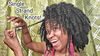 🎯 Tips on How to AVOID a SINGLE STRAND Knot | Mimi is Mighty Incredible