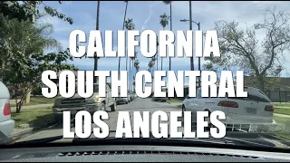Driving Tour California Los Angeles South Central LA Hood "Dont Be A Menace" was Filmed Here