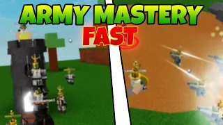 Ability Wars | How To Get ARMY MASTERY Fast | Roblox