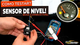 DUVIDA CRUEL! É BOIA OU PAINEL?  PONTEIRO SÓ NA RESERVA COMO TESTAR SENSOR? MARCADOR ERRADO D.I.Y