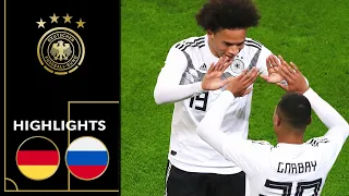 Sané, Gnabry & Co. with a rousing performance | Germany vs Russia 3-0 | Highlights | Friendly