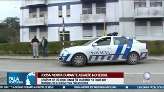 Idosa morta durante assalto no Seixal