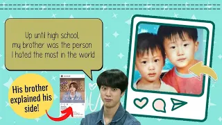 BTS Jin's Brother Explains His Side of the Story and even Shares Some Advice!