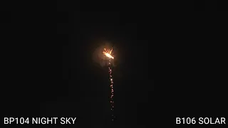 EVOLUTION FIREWORKS - BP104 NIGHT SKY - BARRAGE PACK