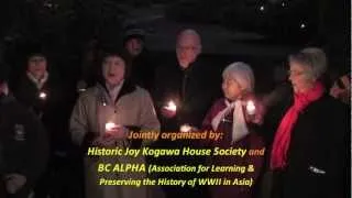 75th Anniversary of the Nanjing Massacre Candlelight Vigil (Vancouver)