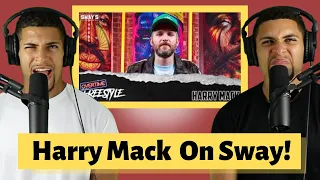 Harry Mack Freestyles ON SWAY! | Twins First Reaction