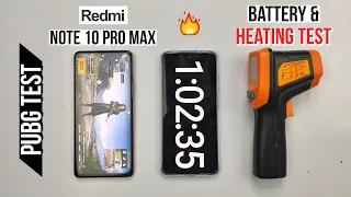 Redmi Note 10 Pro Max Pubg Test, Heating & Battery Test | SD732G 🔥