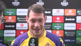 Il 'Gallo' Andrea Belotti :"Prima il campionato poi la Conference". intervista dalViola Park