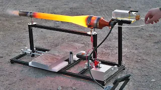 Model Pulse Jet Engine Test!