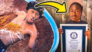 I MADE THE WORLDS BIGGEST CEREAL BOWL! *Guinness World Record*