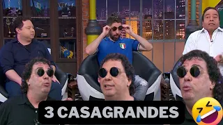 Imitamos o Casagrande no The Noite - 3 Imitadores