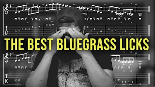 The Secret Bluegrass Guitar Technique, Floating Licks and Harp Scales