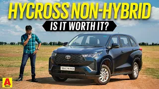 2023 Toyota Innova Hycross non-hybrid review - Is it worth it? | First Drive | Autocar India