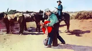 THE WALKING HILLS - Randolph Scott - Free Western Movie [English]