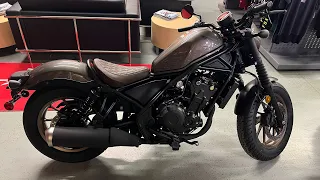 2023 Honda rebel 500 1st look