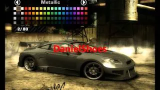 NFS MW - How to build Big Lou's Mitsubishi Eclipse (Blacklist #11)