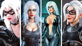 Black Cat Evolution in Spider-Man Games