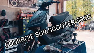 Changer sa courroie sur Scooter 50cc