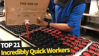 Incredibly Fast Workers 2019 | Amazing Workers (Super Speed)