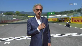 National Anthem of Italy performed by Andrea Bocelli | F1 2020 Tuscan GP