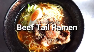 Plenty of collagen! Soy sauce ramen with beef tail simmered for 8 hours