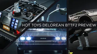 Hot Toys Delorean from Back to the future 2