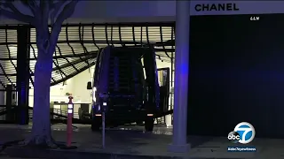 Suspects sought in burglary at Chanel store in Beverly Grove