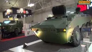 PARS 8x8 armoured vehicle personnel carrier FNSS Turkish Defense Company IDEB 2014 Slovakia