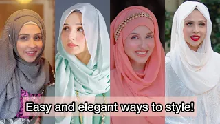 Everything about Hijaab! 5 tutorials and under volume in detail ❤️