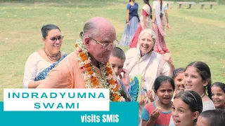 Indradyumna Swami visits SMIS | April, 2022