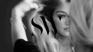 Gigi Hadid Behind-the-Scenes of the SS17 Campaign