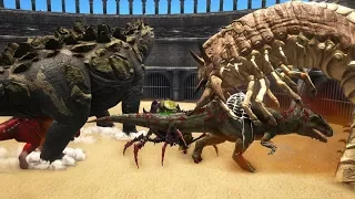 ARK's strongest creature - Boss Creatures, Alpha Creatures, Titano and Giga FREE FOR ALL