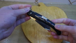 How to close a knife Ring Lock, Cold Steel Kudu