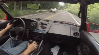 1988 Toyota MR2 Supercharged Onboard