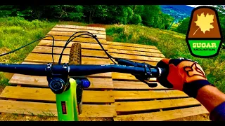 THIS PLACE IS GNARLY!!! (SUGAR MOUNTAIN BIKE PARK)