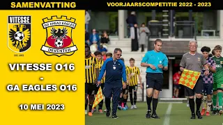 Samenvatting Vitesse O16 - GA Eagles O16 woensdag 10 mei 2023