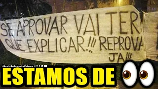 QUEREMOS RESPOSTAS! PROTESTO TORCIDA ORGANIZADA NO PARQUE SÃO JORGE!