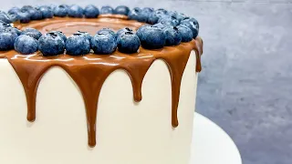 Шоколадні потьоки на торт легко і просто
