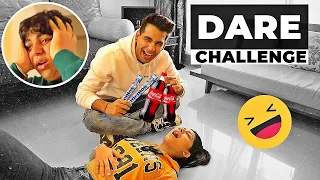 DARE Challenge with Brother & Sister | Rimorav Vlogs