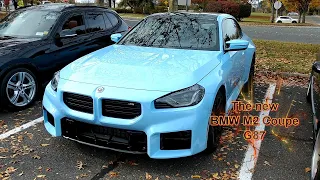 2023 BMW M2 Coupe G87  At BMWCCA Cars and Coffee