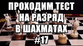 Тест на разряд в шахматах. 17 из 17. Шахматные задачи мат в 2 хода. Шахматы. Решение задач.