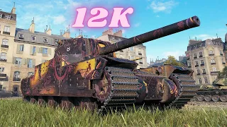 Type 5 Heavy  12K Damage 9 Frags  World of Tanks , WoT Replays tank game