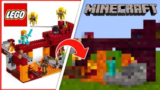 J'ai construit les sets LEGO Minecraft dans le Jeu !